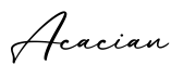 单词Acacian书写