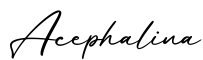 单词Acephalina书写