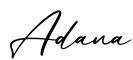 单词Adana书写