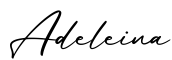 单词Adeleina书写