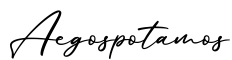 单词Aegospotamos书写
