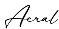 单词Aeral书写