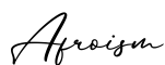 单词Afroism书写