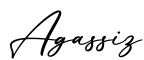 单词Agassiz书写