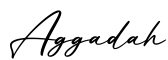 单词Aggadah书写