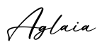 单词Aglaia书写