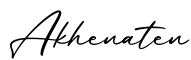 单词Akhenaten书写