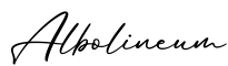 单词Albolineum书写
