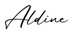 单词Aldine书写