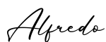单词Alfredo书写