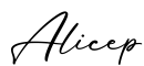 单词Alicep书写