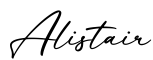 单词Alistair书写