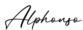 单词Alphonso书写
