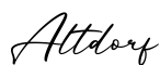 单词Altdorf书写