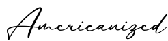 单词Americanized书写