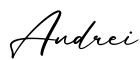 单词Andrei书写