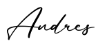单词Andres书写