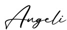 单词Angeli书写