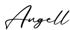 单词Angell书写