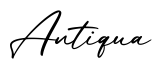 单词Antiqua书写