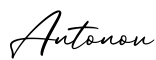 单词Antonov书写