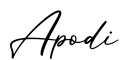 单词Apodi书写