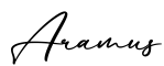 单词Aramus书写