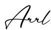 单词Arrl书写