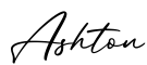 单词Ashton书写