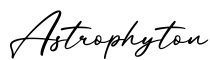单词Astrophyton书写