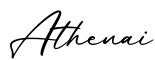 单词Athenai书写