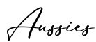 单词Aussies书写