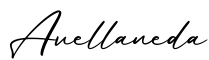 单词Avellaneda书写