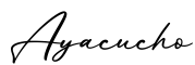 单词Ayacucho书写