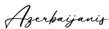 单词Azerbaijanis书写