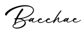 单词Bacchae书写