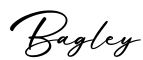 单词Bagley书写