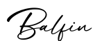单词Balfin书写