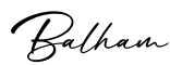 单词Balham书写