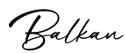 单词Balkan书写
