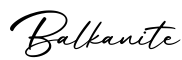 单词Balkanite书写
