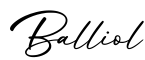 单词Balliol书写