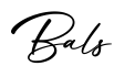 单词Bals书写