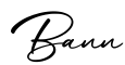 单词Bann书写