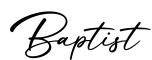 单词Baptist书写