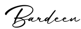 单词Bardeen书写
