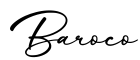 单词Baroco书写