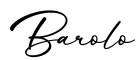 单词Barolo书写