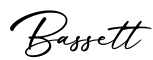 单词Bassett书写