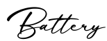 单词Battery书写